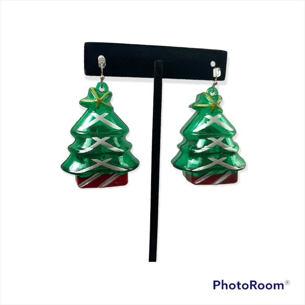3/$10 MIX AND MATCH JEWELRY BUNDLE CHRISTMAS TREE BLINKING EARRINGS